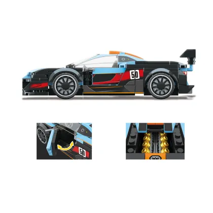 2020 City Creator Super Racers Speed Champions Supercar Racing Car Model Building Blocks Bricks Collectible Kids Toys