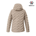 Jaqueta Parka feminina elegante de inverno
