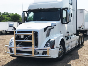 American Stainless Steel Big Truck Deer Guard