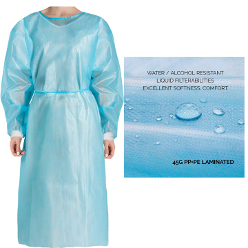 Disposable Medical Isolation Gown