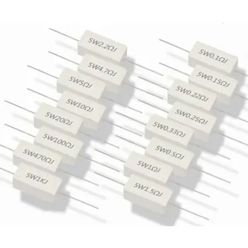 Cement Resistance 5W Various Ohms SQP Horizontal Resistors