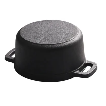 Enamel Cast Iron Potjie Pot Kitchen Set: Cooking Pots & Iron Cast Pans
