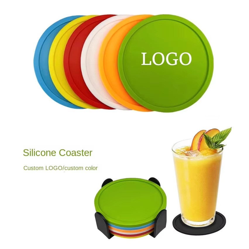 silicone drink cup coaster MFZ-H006
