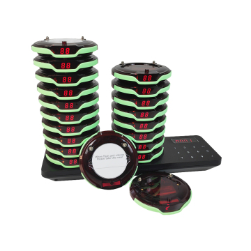 IP67 Waterproof Long-Range Kitchen Queue Vibrator Pager System