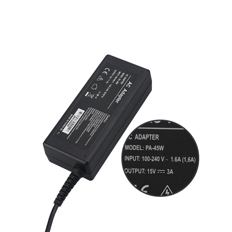 Toshiba AC Laptop Adapter 15V3A 65W Battery Charger