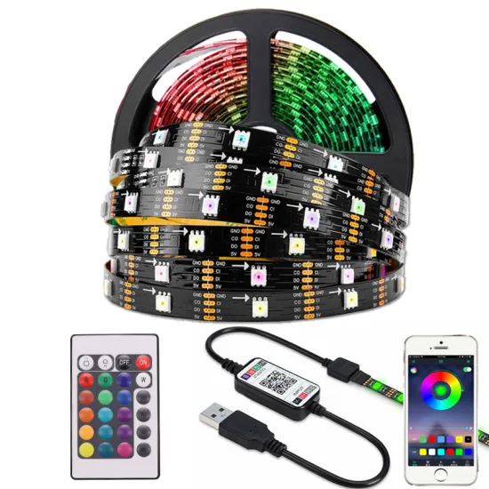 DC 5V Waterproof RGB LED Strip Light: Enhancing Your TV Backlight Experience with Smart Life Technology and USB Compatibility