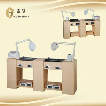 high quality beauty wood manicure table for salon