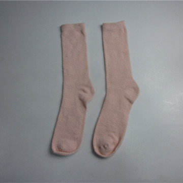 Pink Soft Touch Knit invierno calcetines al por mayor