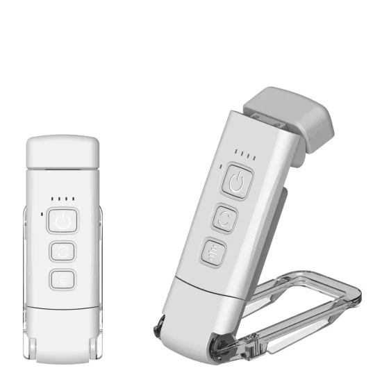 High Quality Factory Patent White LED USB Rechargeable Clip Book Light for Bedroom Bed