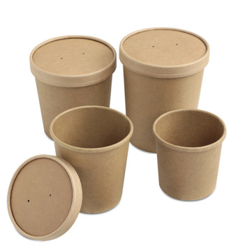High Quality Product Kraft Pails Paper Bowl