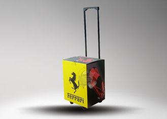 Recyclable Paper Cardboard Trolley With Adjustable Artwork