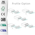 JHK-G28 Accordian Double Glass Door Mobile Home Doors