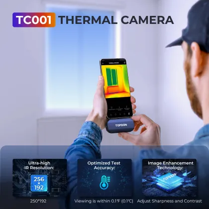 TOPDON TC001 Mini High Solution Infrared Thermal Imaging Camera