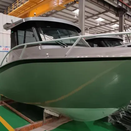 Aluminum Fashion Engine Fishing Boat Offshore Watercraft for Leisure Outboard Boat