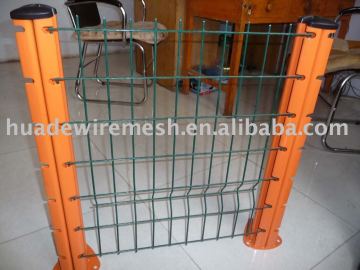privacy fence, Plastic Coated Wire Mesh Fence, PVC coated wire mesh fence
