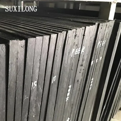Graphite Carbon Fiber PEEK HPV Plate Manufacturer - Black/White PEEK HPV Board Machining