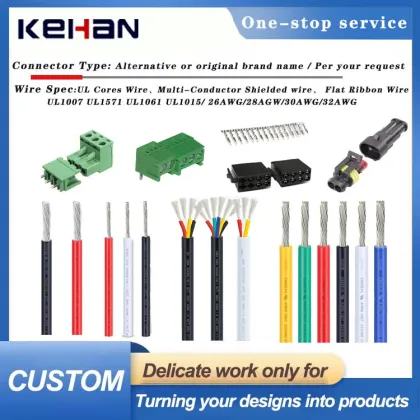 Factory Direct Customizable 6-Pin JST-GH to DF13 Cable Harness for Electronics