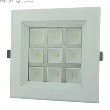9*1watt LED grid light