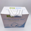 Ιατρικό αλκοόλ βαμβάκι μπάλα διαθέσιμο αποστειρωμένο βαμβάκι μπάλες