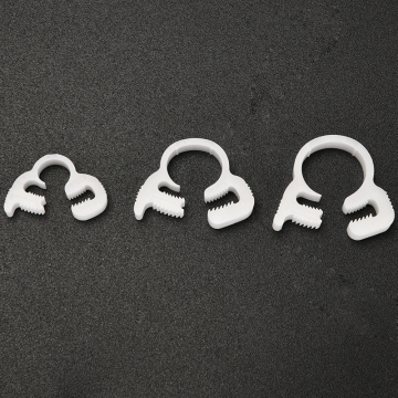 POM Material Plastic Hose Clamp - Strong Tightening Fastener