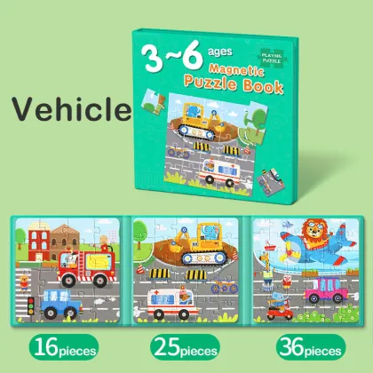 ULi Factory Wholesale: Magic Jigsaw Puzzle Board Books for Early Learning and Kids