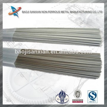 Straight titanium wire or wire in coil