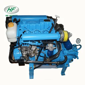 HF-480H 4-cylinder 37hp small electric boat engine