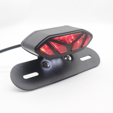 12V LED Motorcycle Tail Light Kit with Bracket