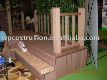 100X100mm wpc square post pillar dies