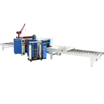 PUR Hot Melt Glue Wood Chipboard Production Line for Indoor Furniture Cabinets