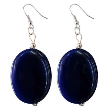 Natural Gemstone Agate Earring