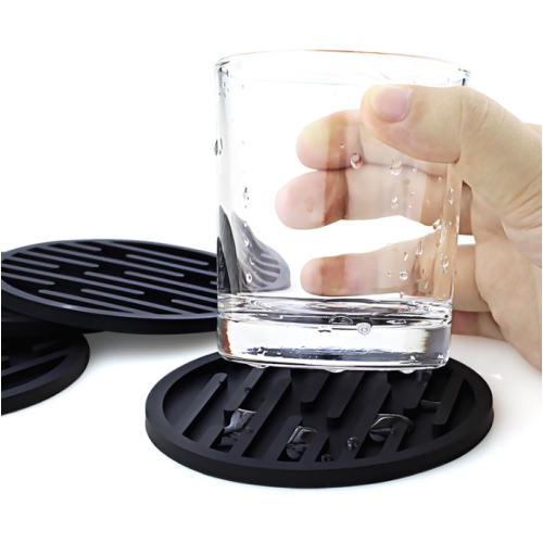 Coasters pour table basse en silicone Coaster