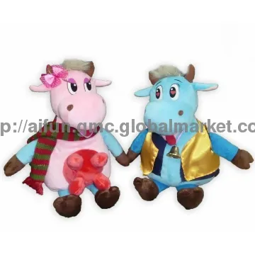 Cow Plush Toy Puppet