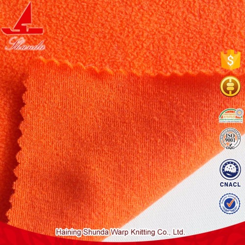 Factory direct new design polyester fleece fabric