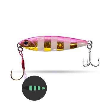 Bassmaster Saltwater Fishing Metal Jig Lure Micro Slow Pitch Jigging Lead Jigbait