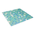 Mosaico iridiscente Color mezclado Backsplash Pool Azulejos