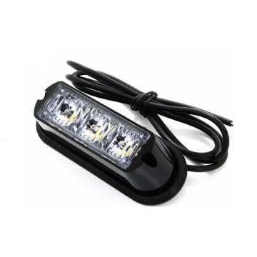 3W LED mini strobe light LED warning strobe grill light