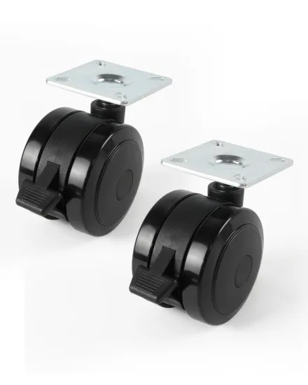 Heavy Duty Caster Set with Brake