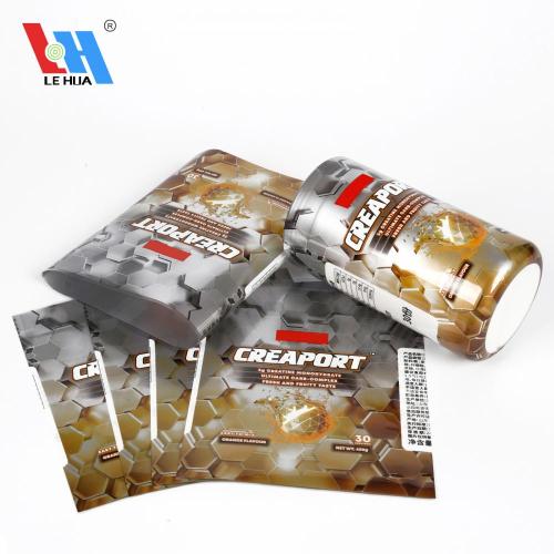 Custom Printed Shrink Sleeve Labels for Protein Bucket