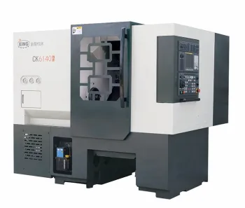 CK6140 Slant bed CNC lathe by jin xing machine