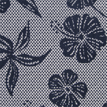 Leaf Pattern With Cotton Poplin Printing Fabric
