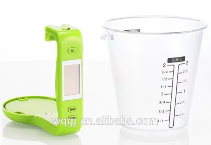 Brand New Practical Electronic Digital Baking Scale Transparent Cup Kitchen Scale with Handle