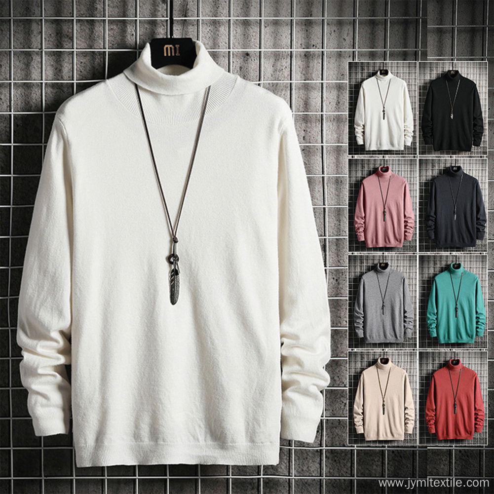 Warm Pullover Neck Sweater