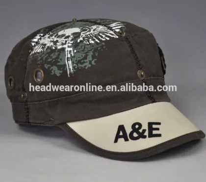 Hipster Beret Distressed Military Hats