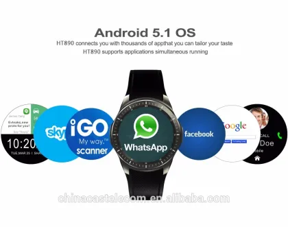 Android Smart Watch with GPS Watch Phone Android 3G Smart watch