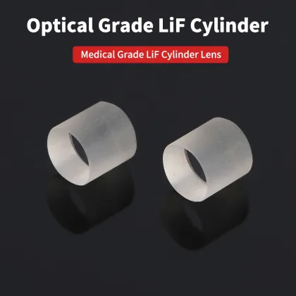 Medical Optics LiF Cylinder Lens