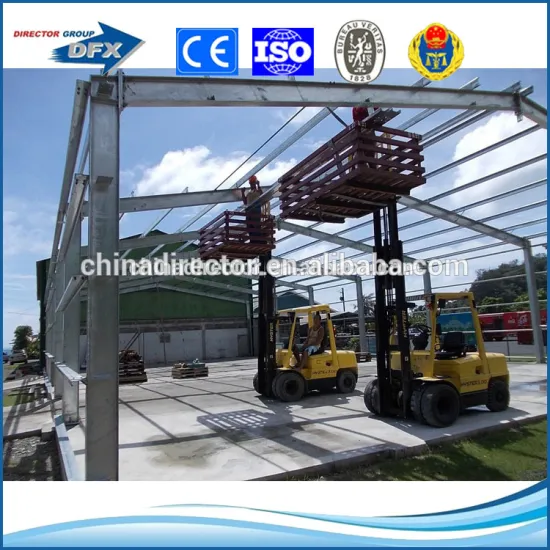 Low price light steel frame steel warehouse building
