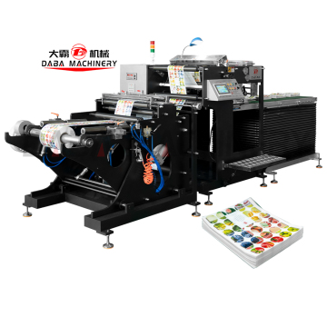 DABA Automatic High Speed Parking Ticket Paper Creasing Folding Machine