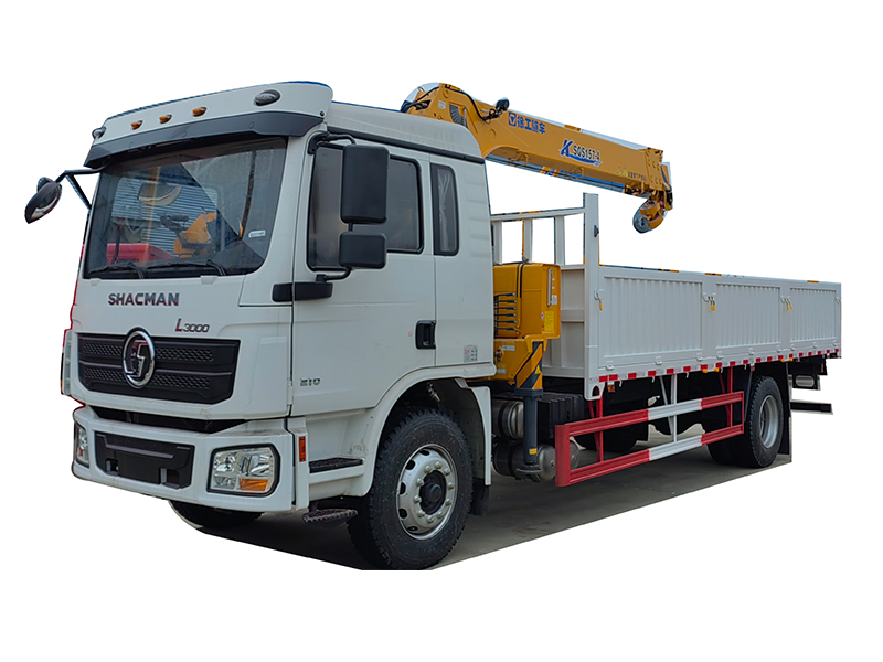 Shacman mounted 10T crane transport truck