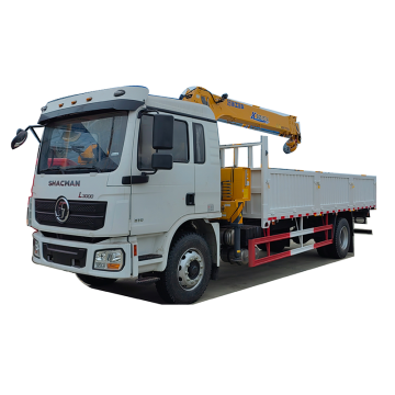 Shacman brand shanxi automobile 25T crane transport truck